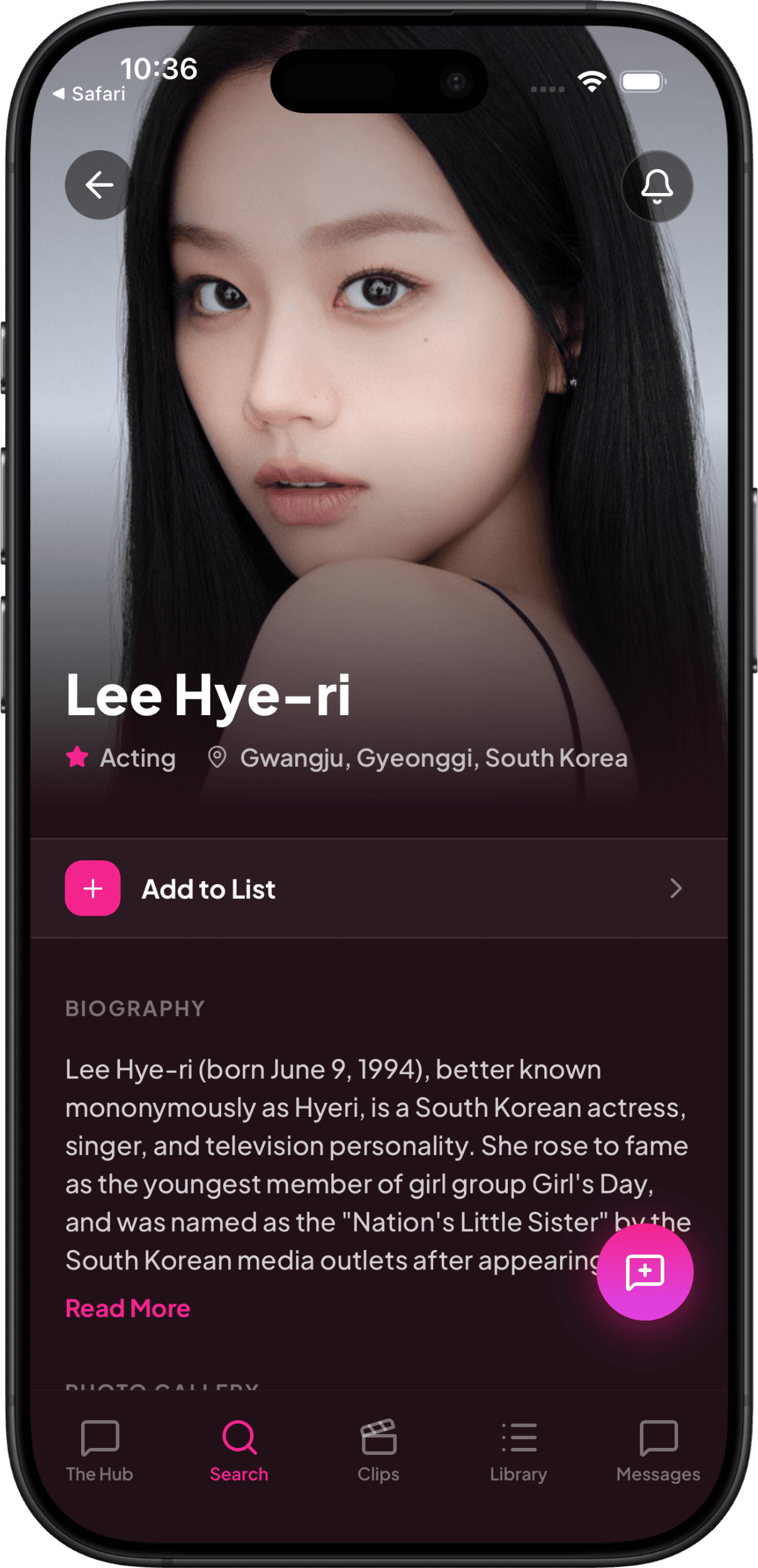 Never Miss an Update on Your Faves.